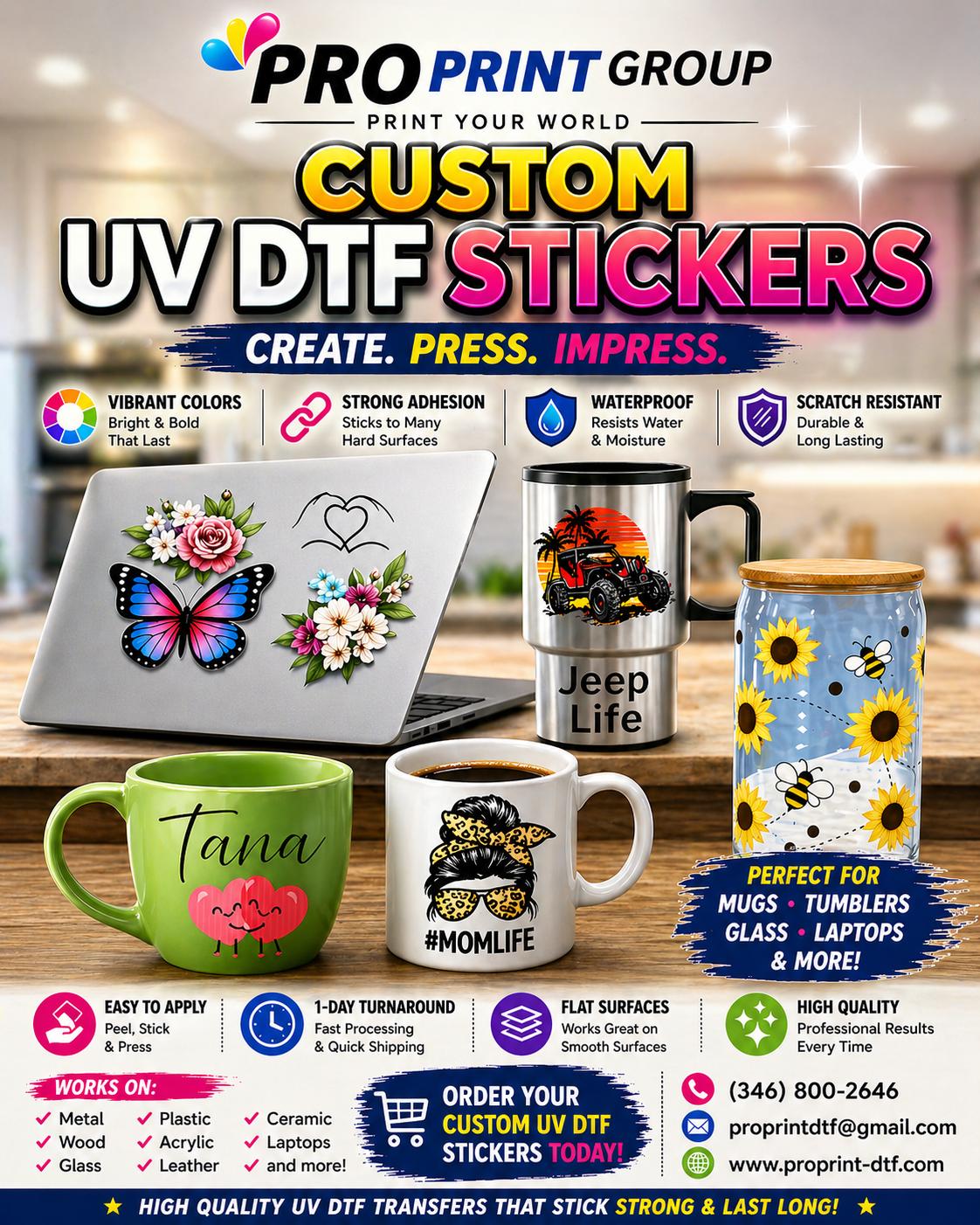 Upload Your UV Gang Sheet
